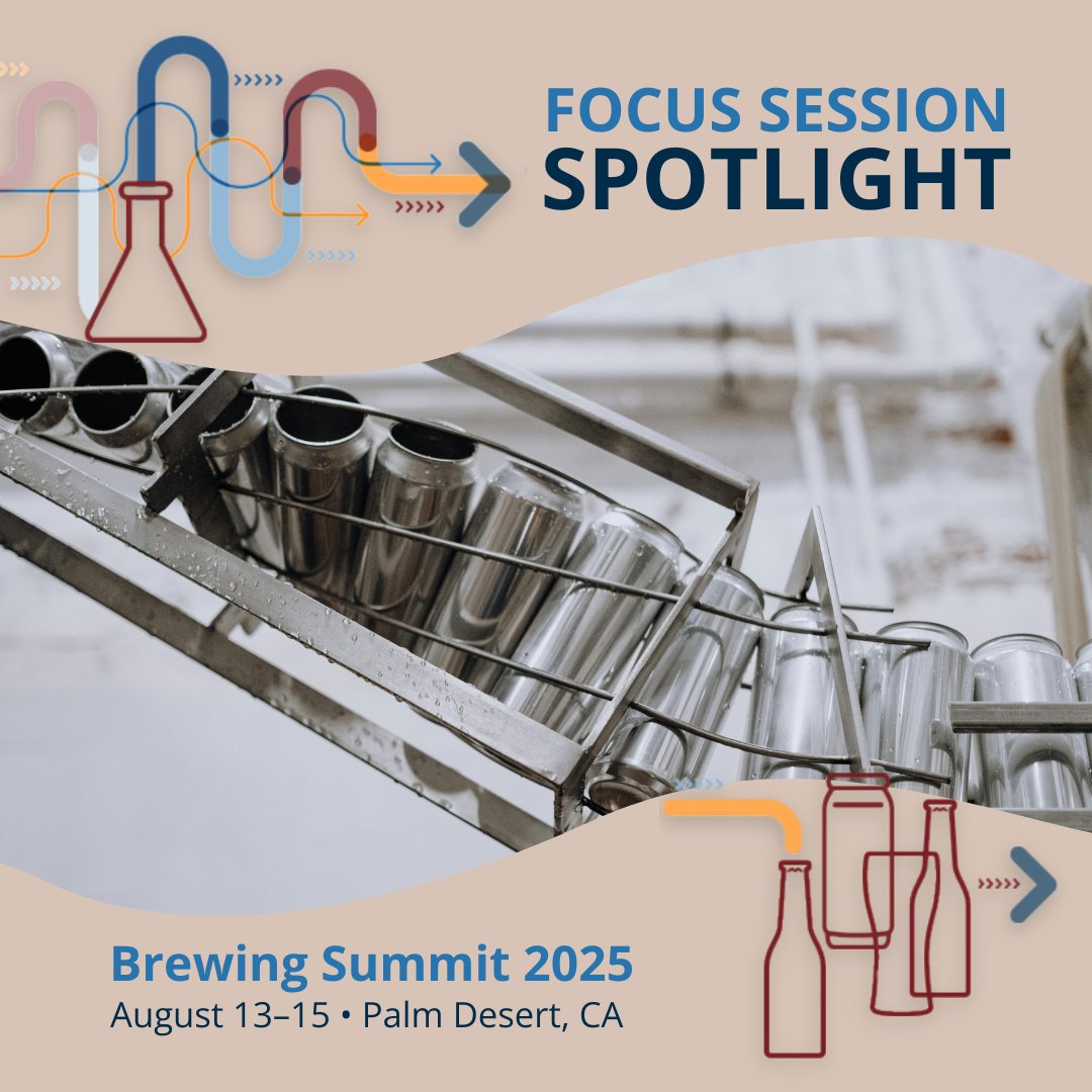 Consumer preference continues to shift away from bottles, resulting in more breweries packaging in cans. Join us for “Canning, More Trouble Than It Seams” at #BrewingSummit2025 to learn more.
 
bit.ly/3SLAIX8
 
#Canning #Packaging #SeamDefects #CraftBrewing