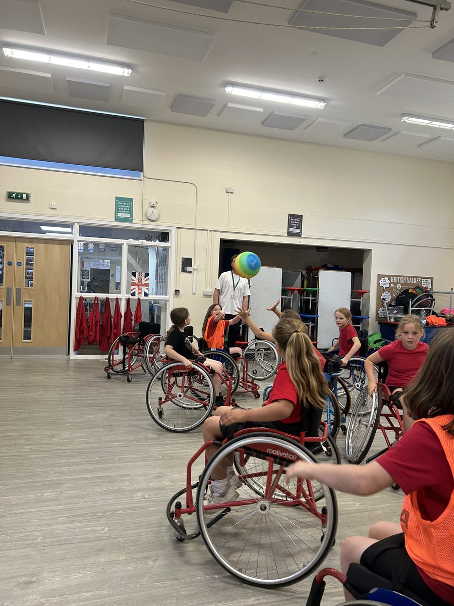 Year4SDLA's tweet image. Fantastic second day of wheelchair sport with Kane from @A1MultiSport The pupils across the school have really enjoyed it and we’ve had some brilliant feedback! Hopefully, Kane will be back with us again next year. 

@SDLPrimary @ExceedLP