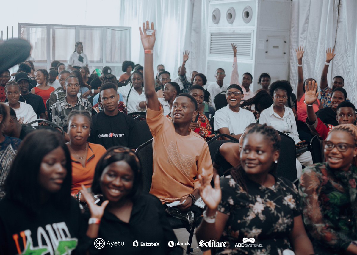 crypto_zzyzx's tweet photo. Photo excerpts from the #ChaindustryBlockchainWeek
It was an impactful week.🔥

S/O to all our sponsors and volunteers.💯
You guys made this happen.🙌
@ChainDustry @ChaindustryACD https://t.co/46mJP6SMGk