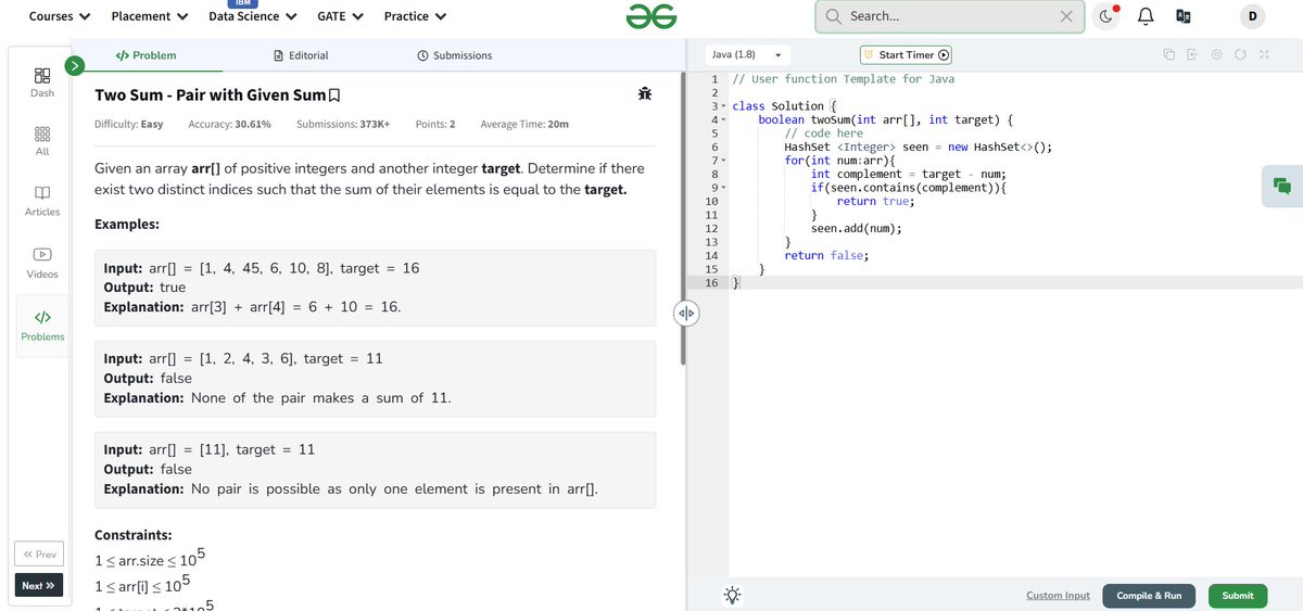 Deepali121104's tweet photo. Day 42 of 160 Days of DSA with GFG! 🚀📷 #GeeksforGeeks #DSA #CodingJourney
@geeksforgeeks

#gfg160 #geekstreak2025 https://t.co/afNDQBaNcR
