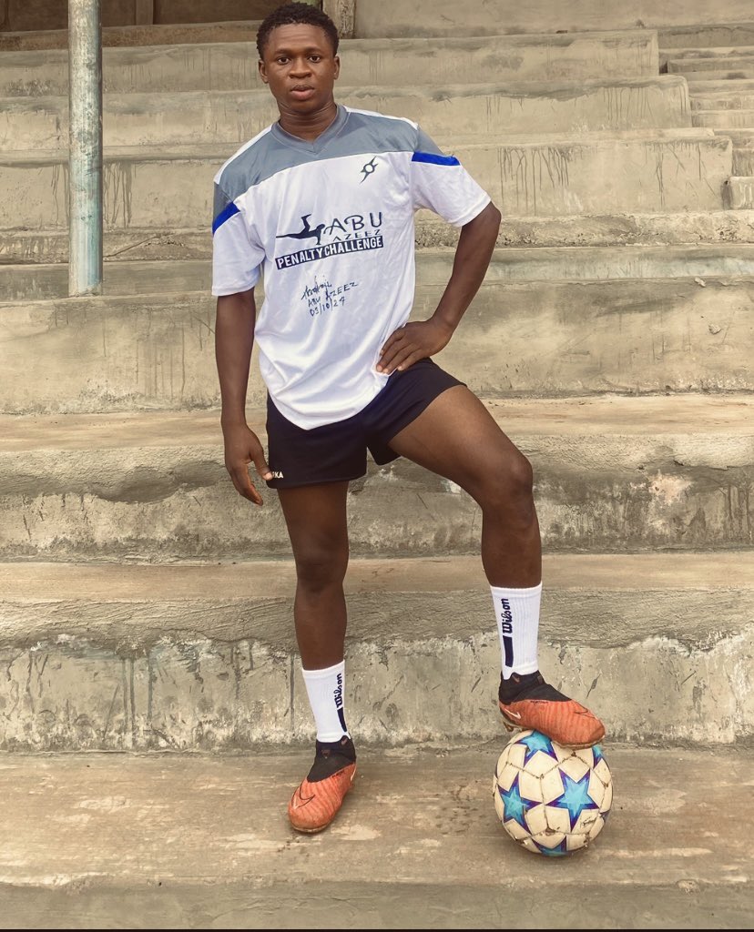 OllikBrown's tweet photo. Are you ready for the @abuazeezpenalty challenge 2025? β½οΈ π₯
Iβm open for sponsorship π¬
Fee : 50k π : June 14 | 2025
π°οΈ: 9:00am π: Seamoriow ποΈ
#HO3ππ₯ https://t.co/XKVsWs97rb