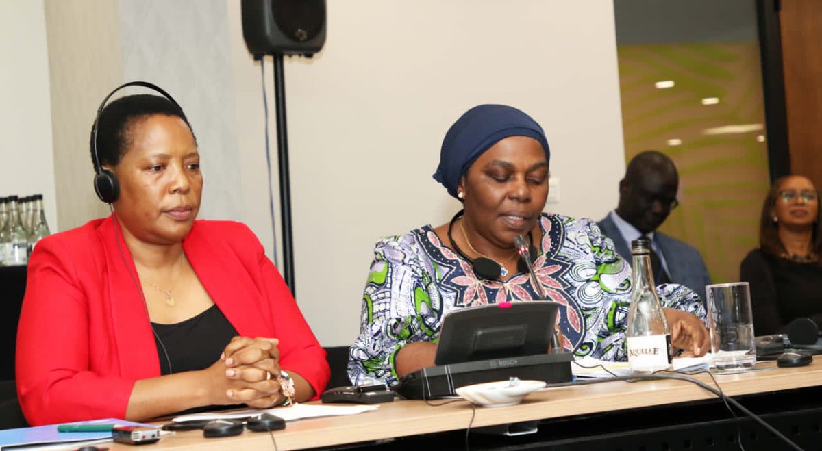 _ICGLR_'s tweet photo. 🎤 Flaviana Charles, ICGLR Director for Gender, Women & Children, addressed the #PSCFramework meeting in Nairobi, urging action on the #WPS agenda. She called for grassroots inclusion, data-driven policies & women’s leadership in peace processes. #UNSCR1325 #GreatLakesWomen https://t.co/vEK6UdOhj8