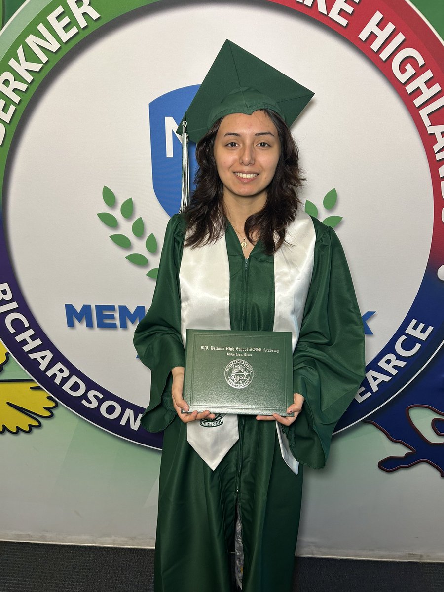 Memorial Park Academy (@mpa_risd) on Twitter photo Congratulations Paola! She is our latest <a href="/bhsstem/">Berkner High School STEM Academy</a> graduate. <a href="/farrahsmock/">Farrah Smock</a> <a href="/CarmenSteward9/">Carmen Morris</a> <a href="/TJNavin/">T.J. Navin</a> <a href="/ShariceLashay_/">Sharice Nash</a> <a href="/SharondaTims/">Sharonda Tims</a> Congratulations Paola! She is our latest <a href="/bhsstem/">Berkner High School STEM Academy</a> graduate. <a href="/farrahsmock/">Farrah Smock</a> <a href="/CarmenSteward9/">Carmen Morris</a> <a href="/TJNavin/">T.J. Navin</a> <a href="/ShariceLashay_/">Sharice Nash</a> <a href="/SharondaTims/">Sharonda Tims</a>