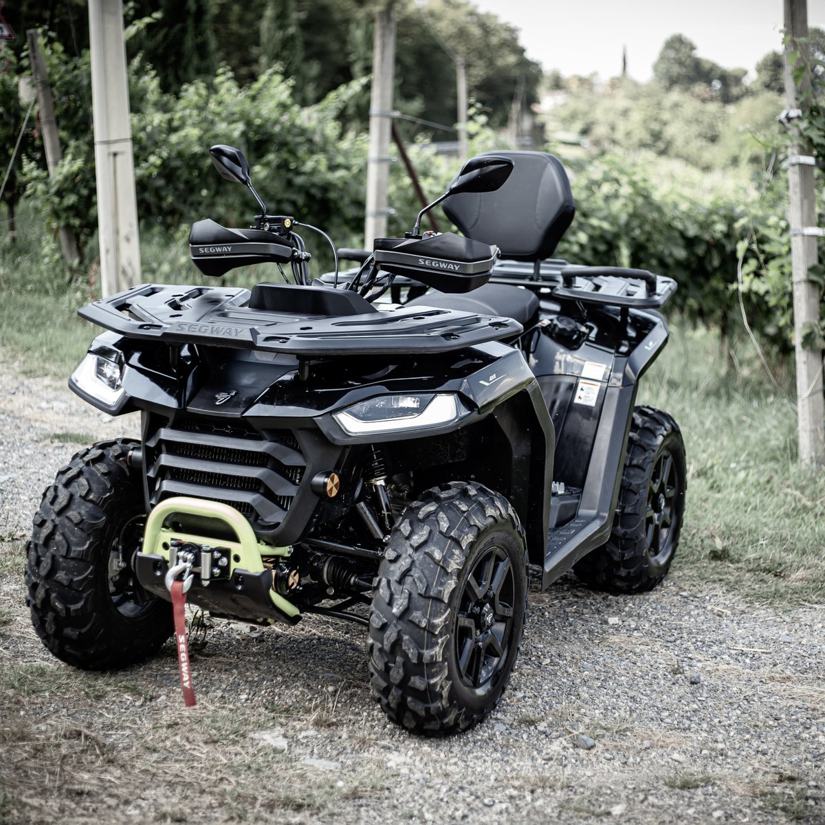 Quality and detail drive throughout.

AT5L is our premium featured packed sub 500cc ATV for recreation, sport and agriculture use.

With a class leading leading 38hp and a huge 600kg+ towing capacity AT5L is the do all, conquer all sub 500cc ATV.

powersports.segway.com