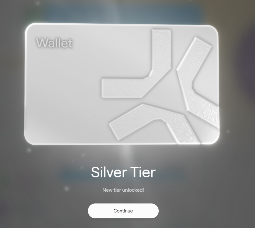 As a newbie in Abs <a href="/AbstractChain/">Abstract</a> , still a long way to go🫡 Finally silver, heading to Gold before TGE. 

感谢中文区的小伙伴们的各种XP建议和帮助! <a href="/AbstractChainCN/">Abstract中文</a>
