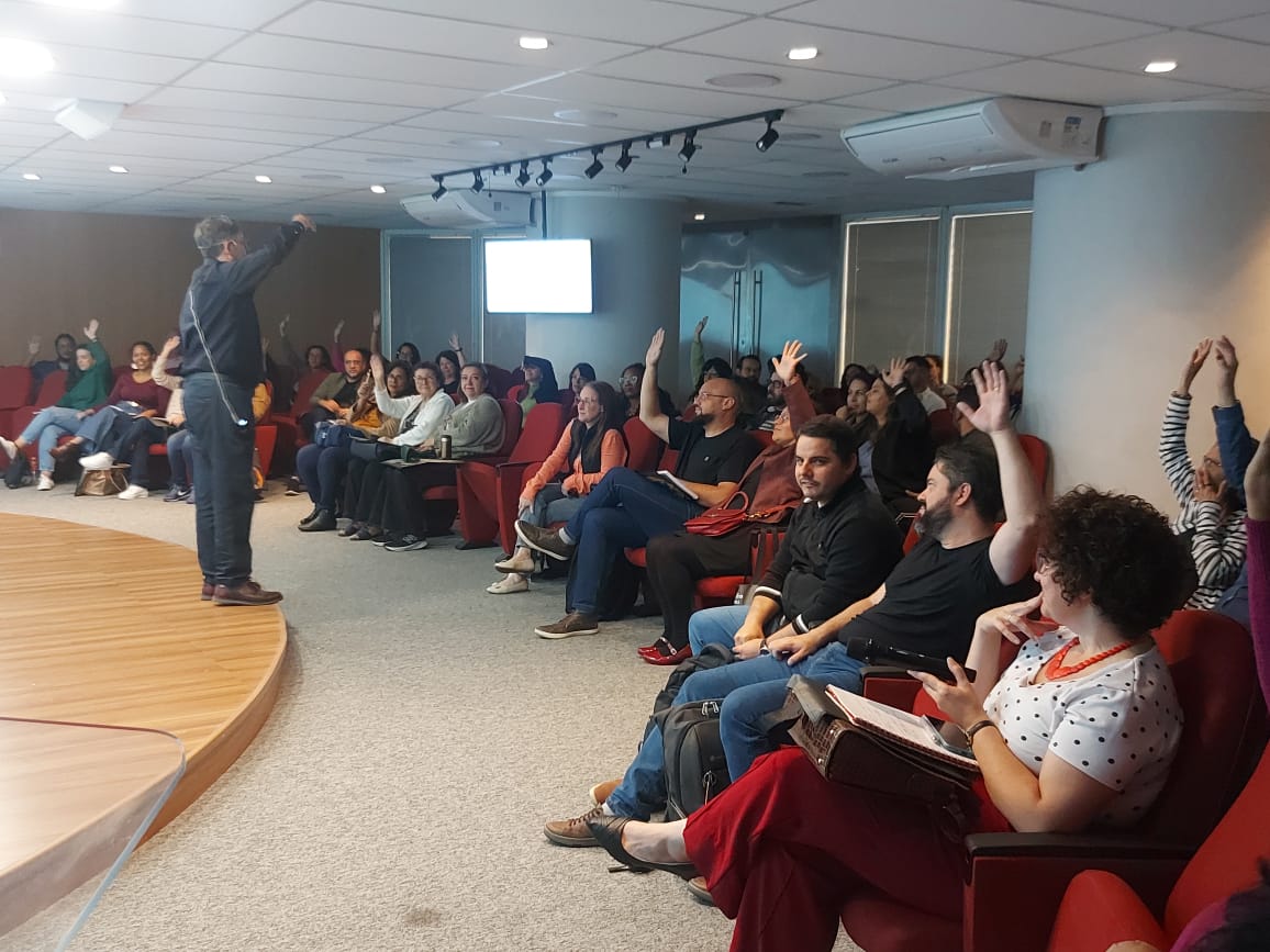 Hemos participado activamente en la XXIV Formación Territorio ELE organizado por @edelsa_anayaele y DISAL. La formación ha recorrido #Salvador, #RiodeJaneiro, #Vitória, #CampoGrande y #SãoPaulo.  ¡Estamos muy satisfechos de esta colaboración! educacionfpydeportes.gob.es/brasil/formaci…