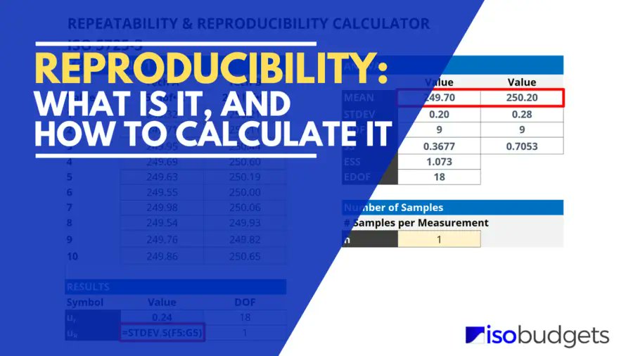 Isobudgets's tweet photo. I just posted a new guide on measurement reproducibility. Check it out
👉 https://t.co/MyRWEIGr8P

Also, I included step-by-step instructions and pictures to help with reproducibility calculations.
#ISOBudgets #ISO17025 https://t.co/UokIENYlaz