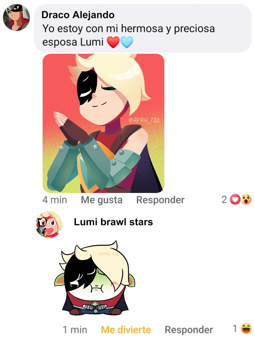 APAH_720's tweet image. If Draco and Lumi had facebook 
#BrawlStars