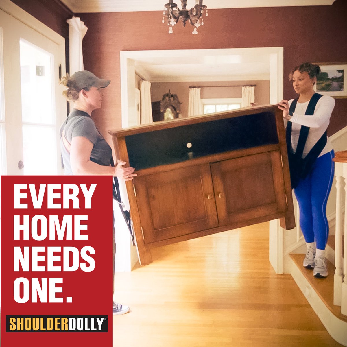 ShoulderDolly® Moving Straps tweet media