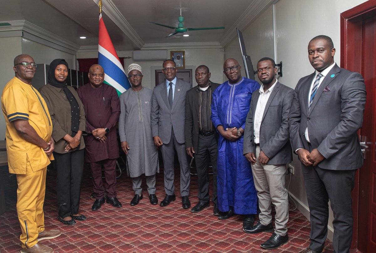Smart Africa Org (@realsmartafrica) on Twitter photo Today, <a href="/CEOSmartAfrica/">Lacina Koné</a> had a meeting with Hon. Lamin Jabbi Esq, Minister of <a href="/MoCDE_Gambia/">MoCDE The Gambia</a>. They discussed Gambia's engagement within the Smart Africa Alliance, the involvement in the #IDECT project and the ratification of the Agreement establishing <a href="/satasmartafrica/">Smart Africa Trust Alliance</a>. He also Today, <a href="/CEOSmartAfrica/">Lacina Koné</a> had a meeting with Hon. Lamin Jabbi Esq, Minister of <a href="/MoCDE_Gambia/">MoCDE The Gambia</a>. They discussed Gambia's engagement within the Smart Africa Alliance, the involvement in the #IDECT project and the ratification of the Agreement establishing <a href="/satasmartafrica/">Smart Africa Trust Alliance</a>. He also