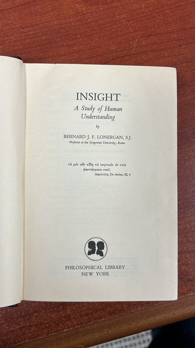 Found this beautiful 1957 copy last year in the storage room of an old Ursuline convent (now converted into a small, Catholic college). Fun to imagine the sisters, sitting with coffees around a table, mining the depths of such books together in community.