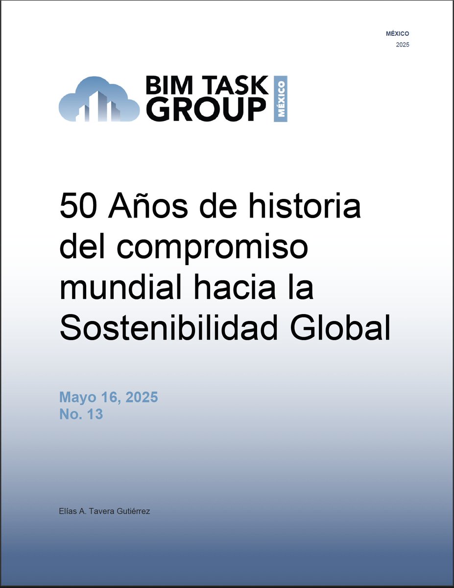 🌍 50 años de historia hacia la #SostenibilidadGlobal 🌱
Ya puedes leer el nuevo newsletter de la Comisión de Sustentabilidad del #BIMTaskGroupMéxico.
🔗 bimtaskgroupmx.com/sustentabilidad
#ConstrucciónSostenible #BIM #Sustentabilidad