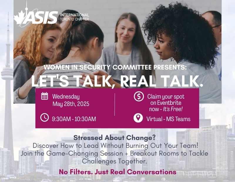 ASIS Toronto Chapter tweet media