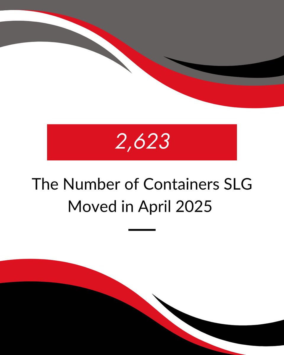 Another month, another milestone. 🙌 In April 2025 alone, Savannah Logistics Group moved 2,623 containers—each one a testament to our team’s precision, speed, and commitment to keeping freight moving. #SavannahLogisticsGroup #supplychainsuccess #portefficiency #freightforward