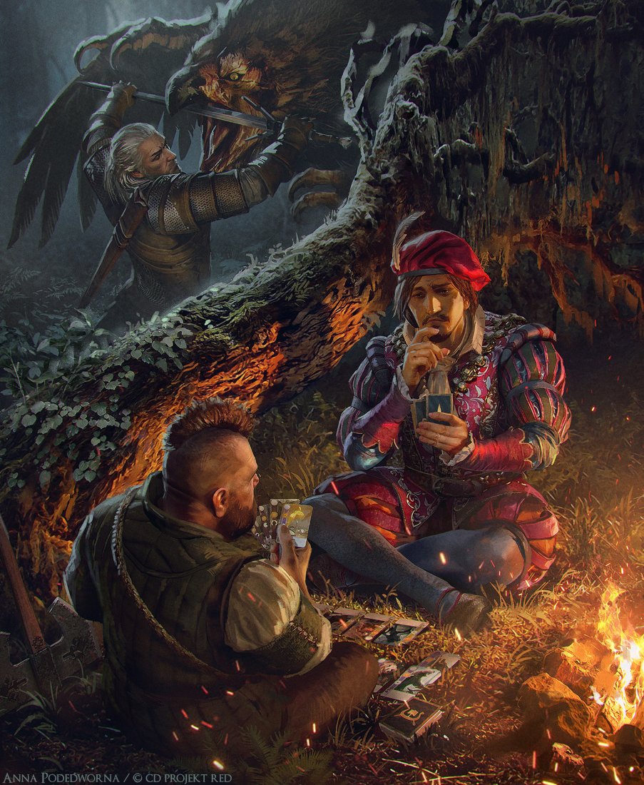 Illustration I had the pleasure to create for the 10th anniversary of Witcher 3 ⁽ᴳʷᵉⁿᵗ⁾
