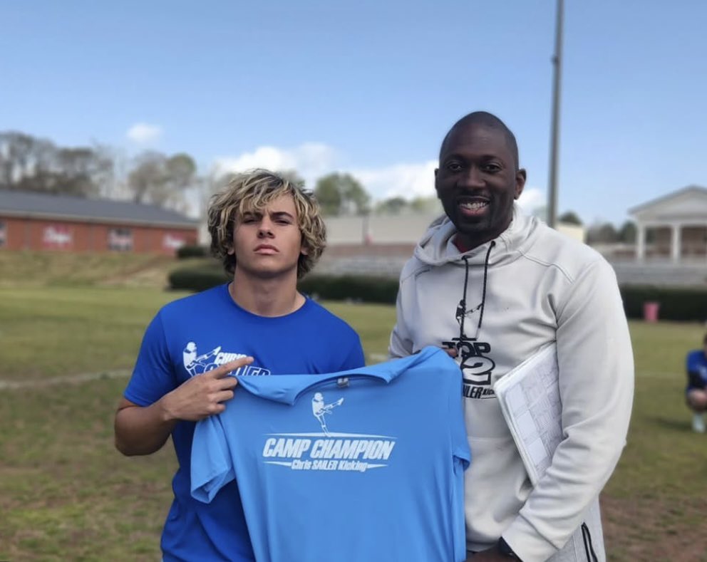 Chris Sailer Kicking (@chris_sailer) on Twitter photo Announcing the 2nd Chris Sailer Kicking TOP 12 Camp Wild Card Selection… Congratulations <a href="/NoahSidan/">NOAH SIDAN</a> (2026, FL) ✅. The GA Spring Camp Champion & CSK 5⭐️ Kicker will challenge for a spot to play in the <a href="/AABonNBC/">Navy All-American Bowl</a> #TeamSailer #TOP12 #8SpotLeft Announcing the 2nd Chris Sailer Kicking TOP 12 Camp Wild Card Selection… Congratulations <a href="/NoahSidan/">NOAH SIDAN</a> (2026, FL) ✅. The GA Spring Camp Champion & CSK 5⭐️ Kicker will challenge for a spot to play in the <a href="/AABonNBC/">Navy All-American Bowl</a> #TeamSailer #TOP12 #8SpotLeft