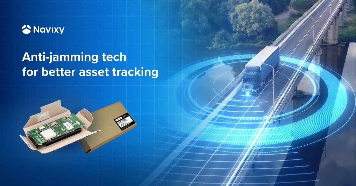 Navixy's tweet image. GPS jamming is a growing problem in logistics. 🚫📡

Learn how smart devices like the Suntech ST4410G help prevent cargo theft—and how Navixy lets you unlock their full potential.

💡 Read the full article: bit.ly/3Zsgbup

#FleetSecurity #Telematics #Navixy #Suntech