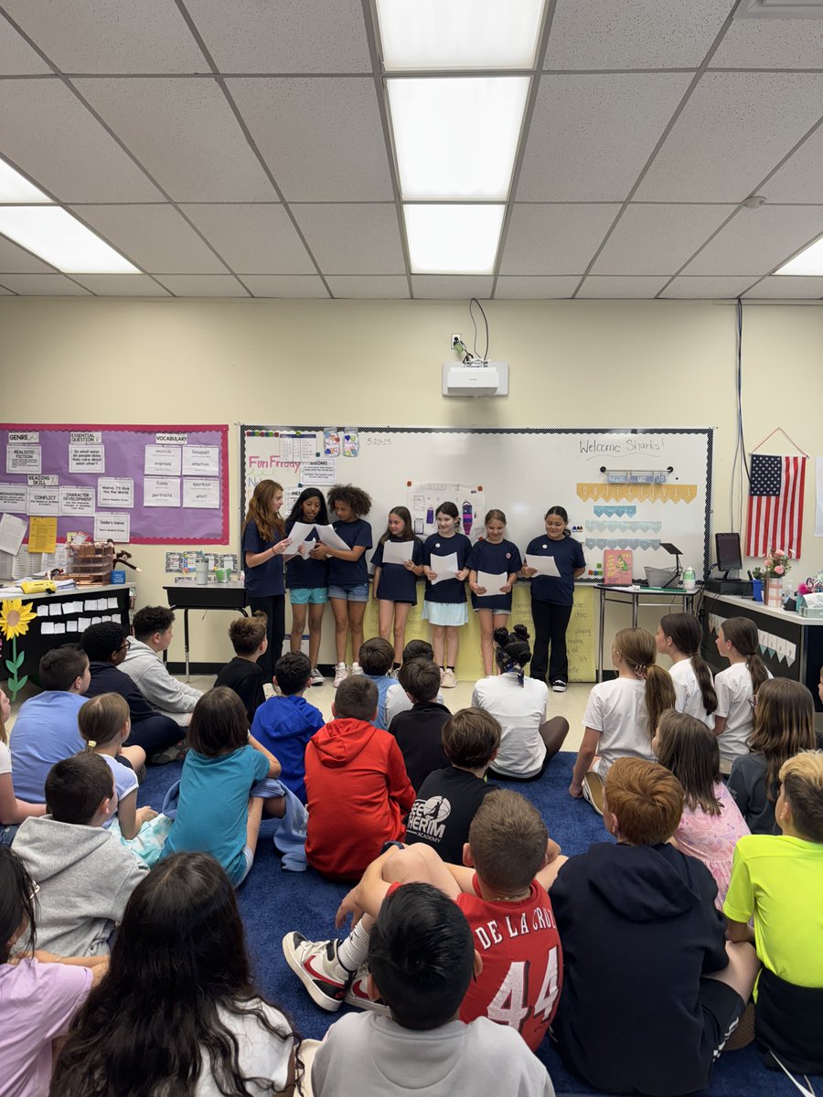 Amazing presentations from these young entrepreneurs in Ms. Choflet's and Ms. Knoeller's class! Thanks for having me as a judge. Great job to all! #studentsfirst