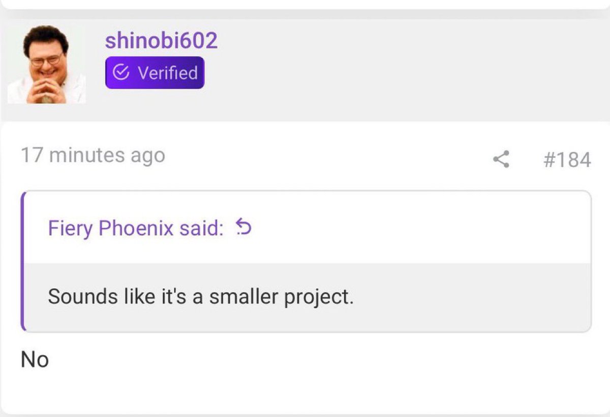 Known insider <a href="/shinobi602/">Shinobi602</a> says the unannounced second Naughty Dog project is not a smaller title.