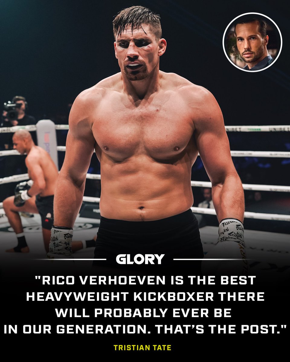 .@ricoverhoeven’s peers in both the combat sports and entertainment worlds hold the Heavyweight Champion in high regard 🙌

#GLORY100 | JUNE 14 | #DuelOfLegends | Rotterdam, Ahoy