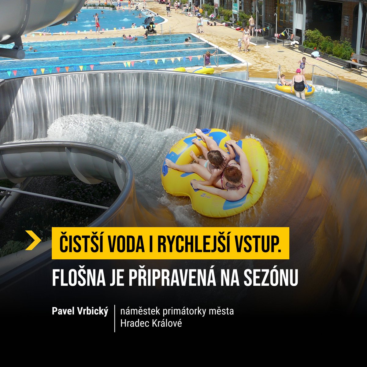 Čistší voda, rychlejší vstup a víc pohodlí pro rodiny. Flošna letos nabídne konkrétní vylepšení, která mají smysl.
Vím, že Flošnu navštěvují pravidelní plavci, rodiny s dětmi i senioři. Proto jsme se zaměřili na to, co vám pobyt může opravdu zpříjemnit.
💧 Voda v plaveckém bazénu