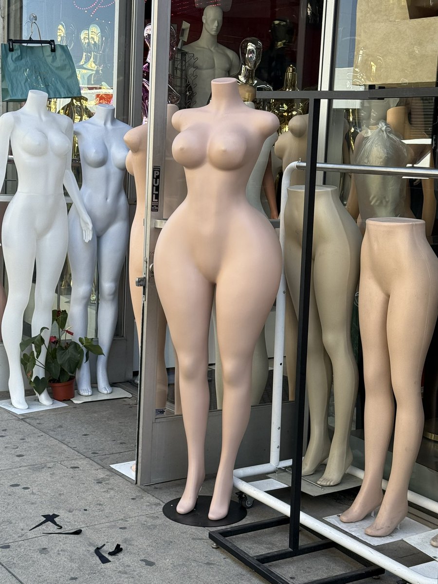 I just wanna know who the fuck is in the market for the bbl gooner mannequin