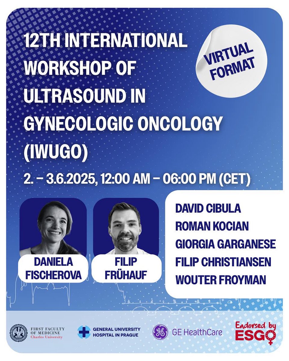 Interested in ultrasound for gyn cancer management?  Coming up the first week in June: an ESGO-endorsed virtual workshop offering the latest updates, live demonstrations, &amp; expert
guidance.

👉 apolinar.eu/en/services/12…
