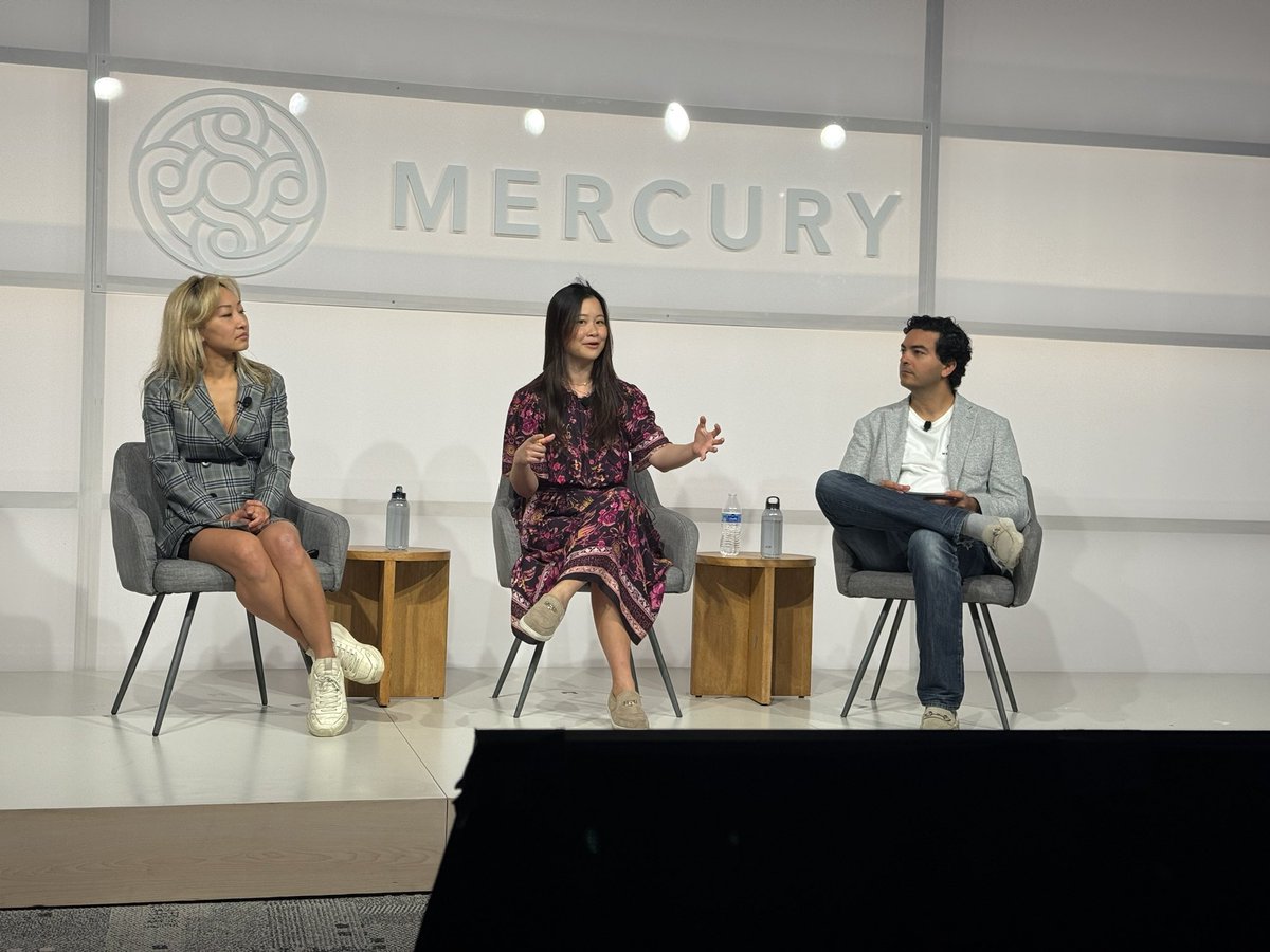 Arash Tajik (@atajik) on Twitter photo Insights from <a href="/sonyatweetybird/">Sonya Huang 🐥</a> <a href="/saranormous/">sarah guo // conviction</a> <a href="/immad/">immad</a> in Mercury Spheres:
- Build AI startups in verticals foundation models avoid — healthcare, law, etc. - Robotics may mirror self-driving: many startups, few winners.
- But general-purpose robotics (cleaning, loading dishwashers) Insights from <a href="/sonyatweetybird/">Sonya Huang 🐥</a> <a href="/saranormous/">sarah guo // conviction</a> <a href="/immad/">immad</a> in Mercury Spheres:
- Build AI startups in verticals foundation models avoid — healthcare, law, etc. - Robotics may mirror self-driving: many startups, few winners.
- But general-purpose robotics (cleaning, loading dishwashers)