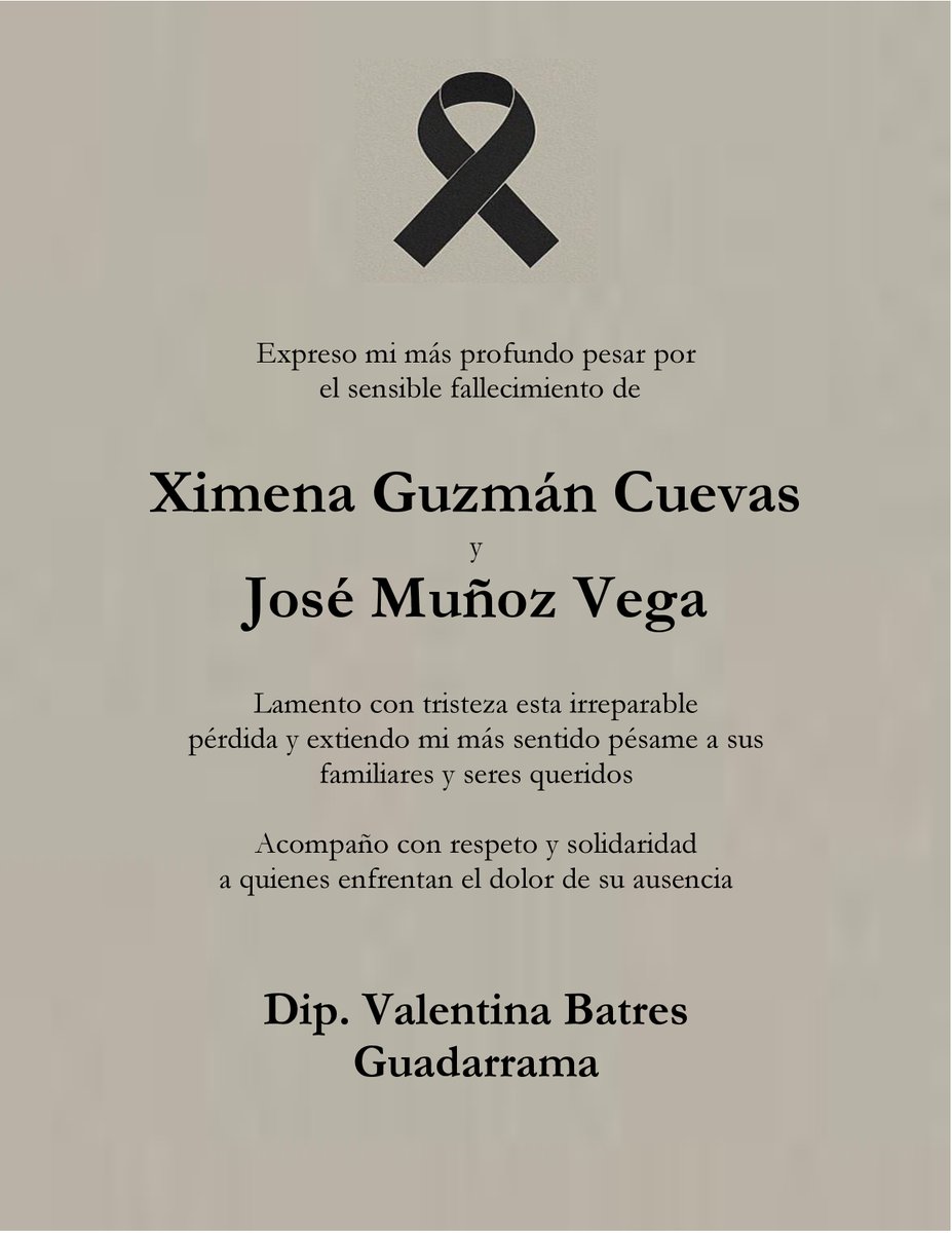 Lamento los hechos ocurridos