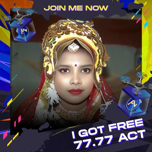 MSakkhar's tweet photo. I just received $ACT 77.77 ACT (ACET) for FREE…!!!! from: https://t.co/PTYPobsvvC
All my friends can claim this Too!
you’ll fall in love with the true king of DeFi!
#GetFreeACET #iLoveACET #inACETweTrust #ACTisThePeople https://t.co/cZW5xsIvG6