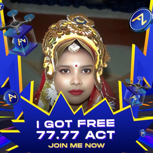 MSakkhar's tweet photo. I just received $ACT 77.77 ACT (ACET) for FREE…!!!! from: https://t.co/PTYPobsvvC
All my friends can claim this Too!
you’ll fall in love with the true king of DeFi!
#GetFreeACET #iLoveACET #inACETweTrust #ACTisThePeople https://t.co/cZW5xsIvG6