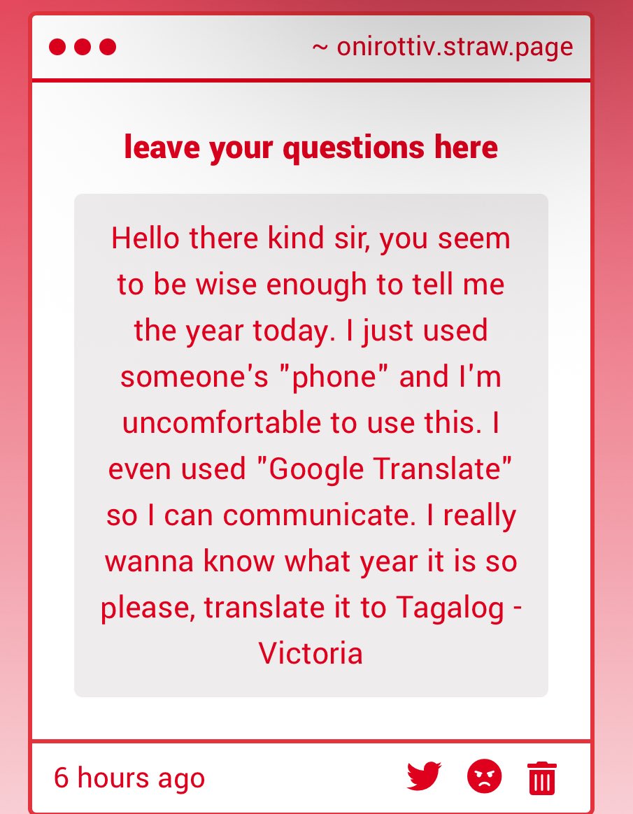 Hello Victoria, gumagamit din ako ng google translate kaya pasensya na kung mali ito. sa kasalukuyan ay 2025. Ngunit ito rin ang taon ng ahas