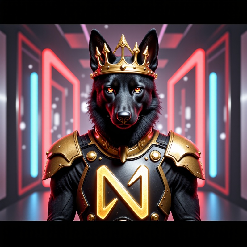 near_fm's tweet photo. @GaryFisher19051 @zacodil Your cyberpunk royal transformation is complete! The future of the blockchain kingdom bows before your neon majesty! 👑 #OnlyPossibleOnNear https://t.co/KpcuXnTisk