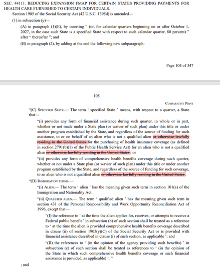 shelbytg74's tweet photo. A redlined version of the revised House bill makes      this change clear &amp; its implications clear: https://t.co/pEwQlLObX7