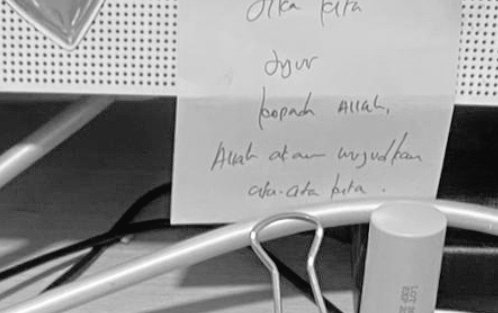 Jika kita jujur kepada Allah, Allah akan wujudkan cita-cita kita- 
Yapps, setenang itu.