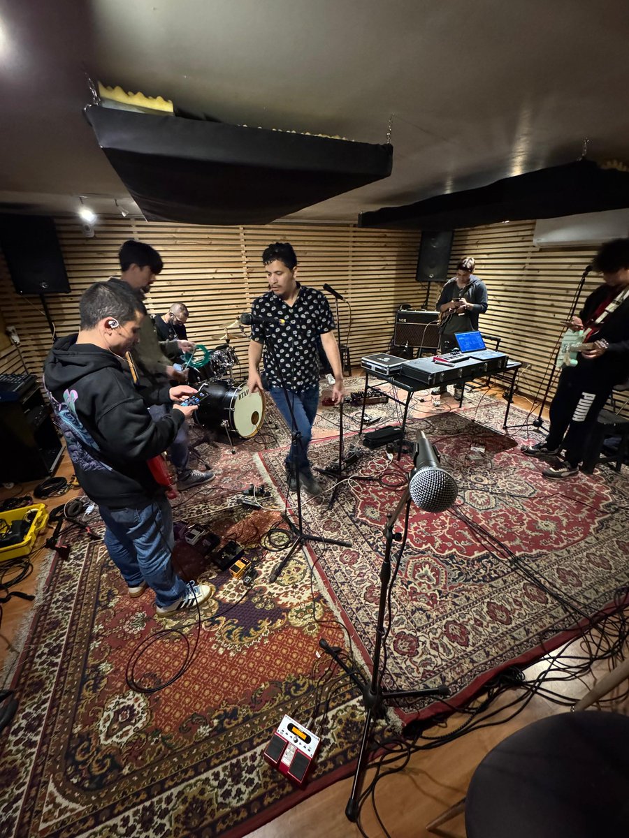 Ensayos previos a la fechas que se vienen el 23 y 29 en Santiago.