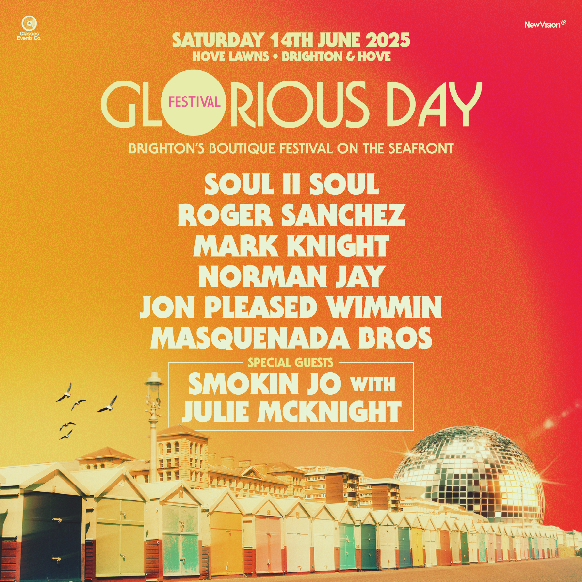 Glorious Day Festival is more than a moment, it’s a feeling. A sun-soaked, joy-filled escape where music, nature, and pure festival magic collide.

Tickets are flying, don’t be the one watching from the sidelines .

Saturday 14 June, Hove Lawns 🎫👇
f.mtr.cool/nhqxsjdyio