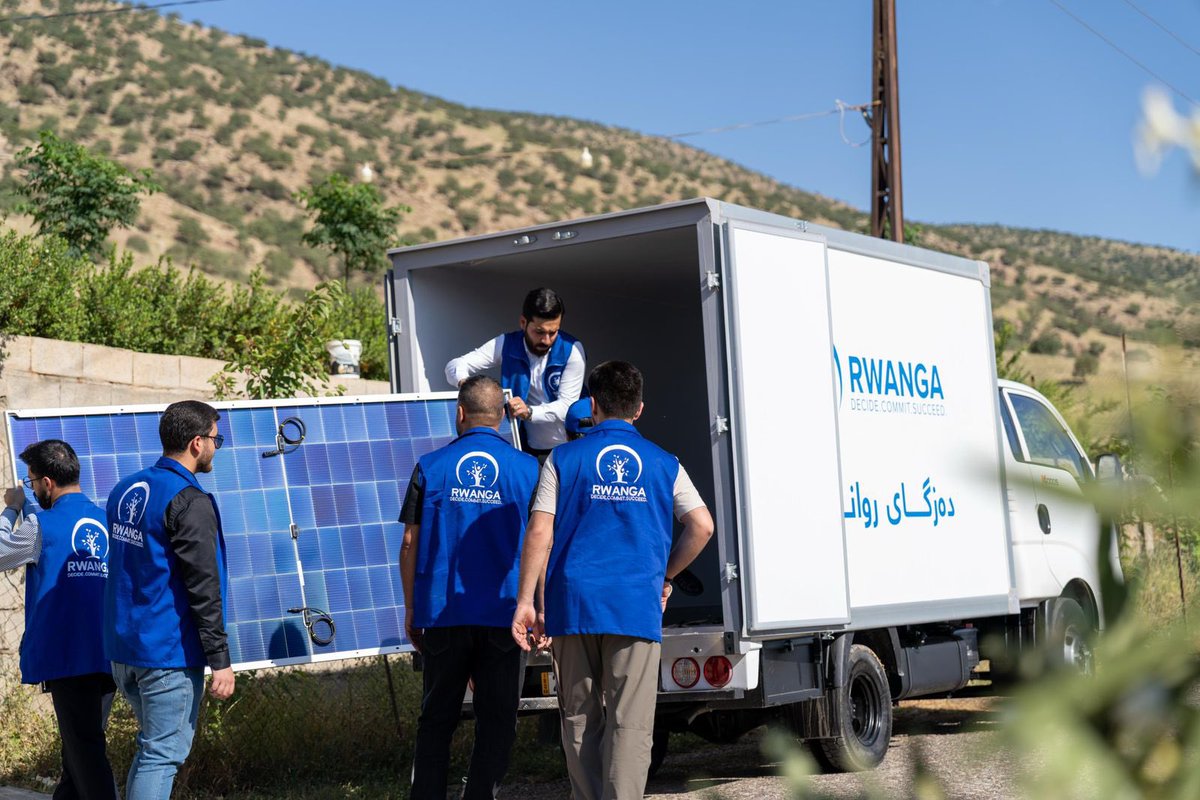 Barzi Abdulkader (@barziabdulkader) on Twitter photo Thirty-two families — over 200 residents — now have access to uninterrupted, 24/7 electricity in Kulak Village, as <a href="/RwangaFdn/">Rwanga Foundation</a> proudly unveils the first solar-powered community in Iraq and the Kurdistan Region. Thirty-two families — over 200 residents — now have access to uninterrupted, 24/7 electricity in Kulak Village, as <a href="/RwangaFdn/">Rwanga Foundation</a> proudly unveils the first solar-powered community in Iraq and the Kurdistan Region.