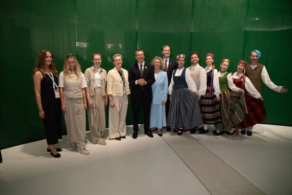 LIAA (@liaalatvija) on Twitter photo 🎉 Šodien <a href="/baltics2025expo/">The Baltics at Expo 2025 Osaka</a> paviljonā dubultsvētki - Nacionālā diena un 200 000 apmeklētāju atzīme #EXPO2025!
Baltijas stāsts turpina iedvesmot 💚
#baltics2025expo #weareone 🎉 Šodien <a href="/baltics2025expo/">The Baltics at Expo 2025 Osaka</a> paviljonā dubultsvētki - Nacionālā diena un 200 000 apmeklētāju atzīme #EXPO2025!
Baltijas stāsts turpina iedvesmot 💚
#baltics2025expo #weareone