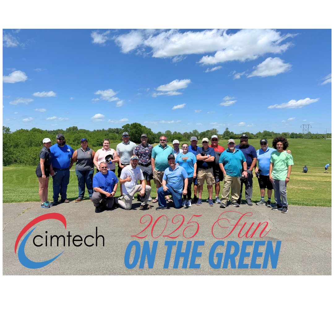 OfficialCimtech's tweet photo. ๐๏ธโโ๏ธ Teamwork on the Shop Floor... and the Fairway! โณ
We traded steel-toed boots for golf shoes and enjoyed some well-deserved time on the green! Great weather, great company, and a few great swings made for a fantastic team outing.
#PrecisionAndPutting #CimtechStrong #TheTeam https://t.co/90M4Gyu1c5