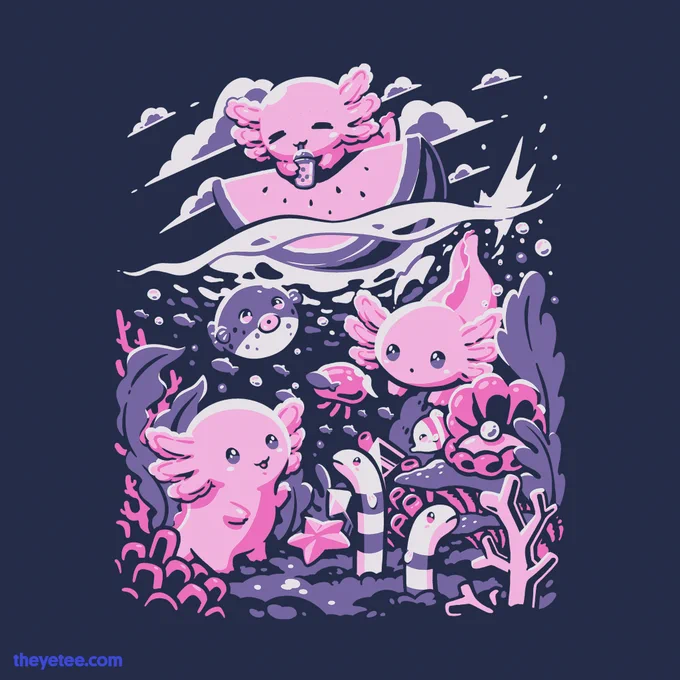 Aren't they just the cutest little guys? Designed by PixelEyebat #dailytees  