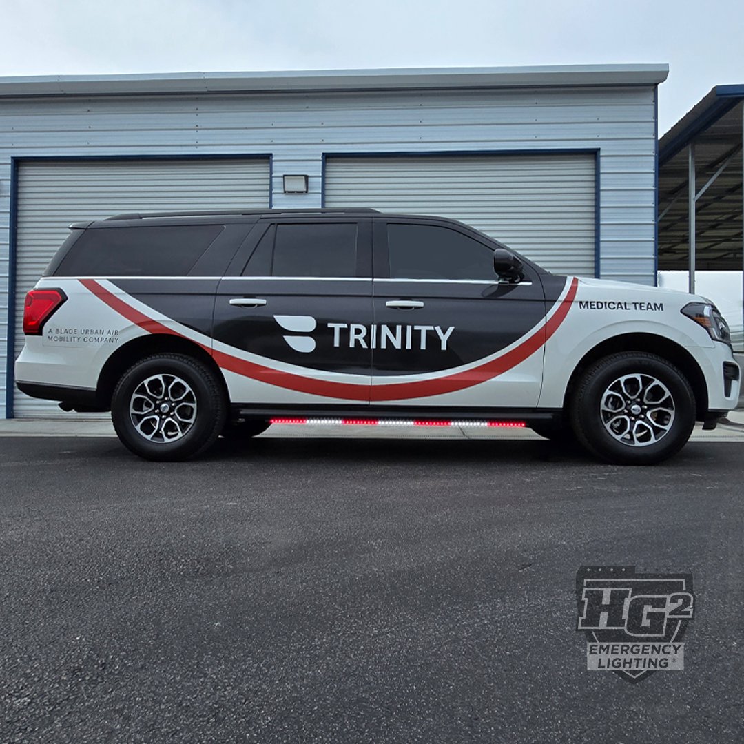 HG2Lighting's tweet image. Emergency response starts here🚑
🚔 Make and Model:⁠ 2024 Ford Expedition 
#FordExpedition #HG2EmergencyLighting #MedicalResponse #FleetReady #ResponderVehicle #RedAndWhiteLights #EmergencyLighting #TrinityMedical #FirstResponderRig #LEDWarningLights #FleetSafety