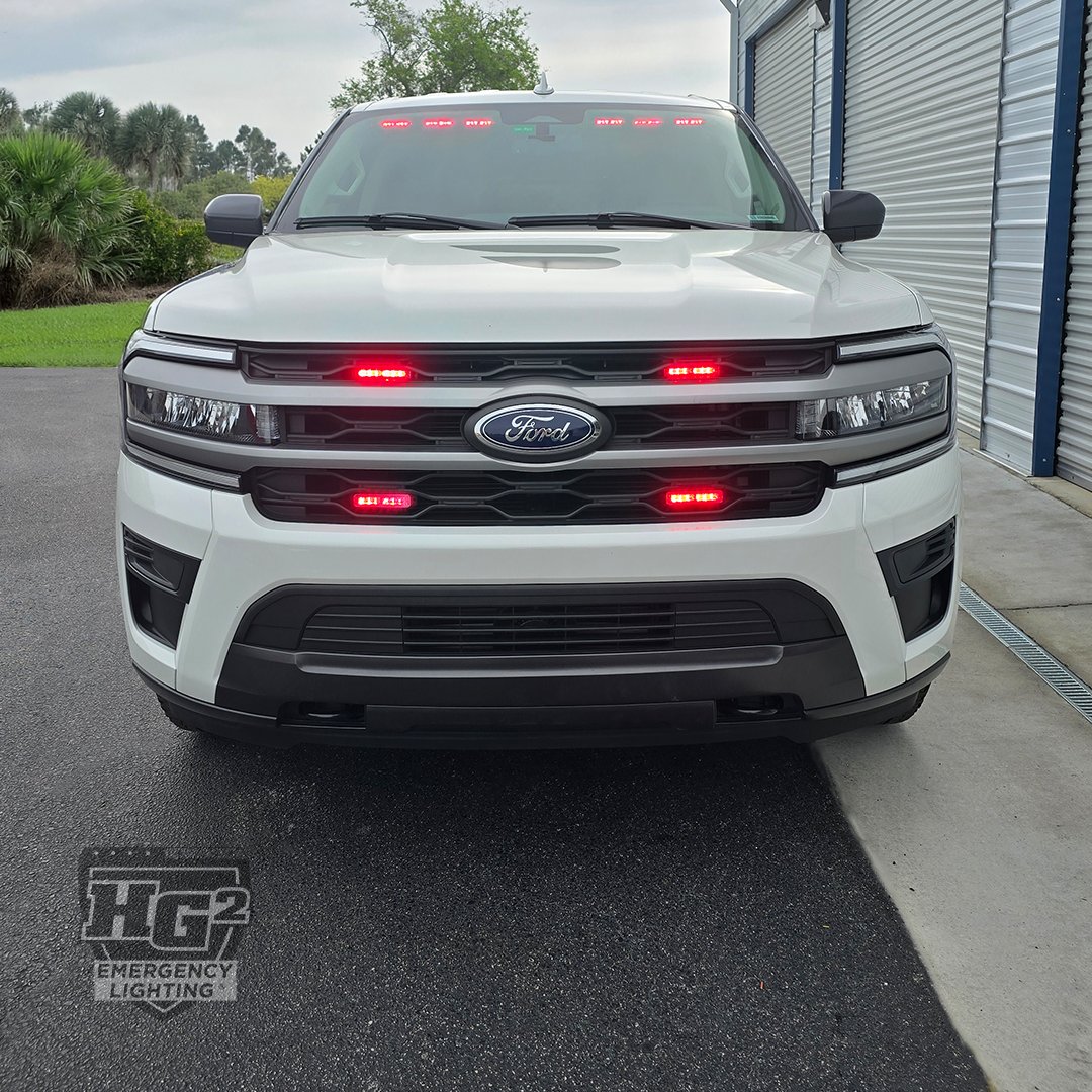 HG2Lighting's tweet image. Emergency response starts here🚑
🚔 Make and Model:⁠ 2024 Ford Expedition 
#FordExpedition #HG2EmergencyLighting #MedicalResponse #FleetReady #ResponderVehicle #RedAndWhiteLights #EmergencyLighting #TrinityMedical #FirstResponderRig #LEDWarningLights #FleetSafety