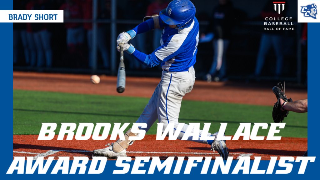 CCSU Blue Devils (@ccsubluedevils) on Twitter photo ⚾️ Brady Short was named as a semifinalist for the Brooks Wallace Award <a href="/BWAward/">Brooks Wallace Award</a>!
Short and <a href="/ccsubaseball/">CCSU Baseball</a> open play in the <a href="/NECsports/">Northeast Conference</a> tournament later today against Wagner
📰 🔗 tinyurl.com/bdcsaz4c
#GoBlueDevils | #NECBaseball ⚾️ Brady Short was named as a semifinalist for the Brooks Wallace Award <a href="/BWAward/">Brooks Wallace Award</a>!
Short and <a href="/ccsubaseball/">CCSU Baseball</a> open play in the <a href="/NECsports/">Northeast Conference</a> tournament later today against Wagner
📰 🔗 tinyurl.com/bdcsaz4c
#GoBlueDevils | #NECBaseball