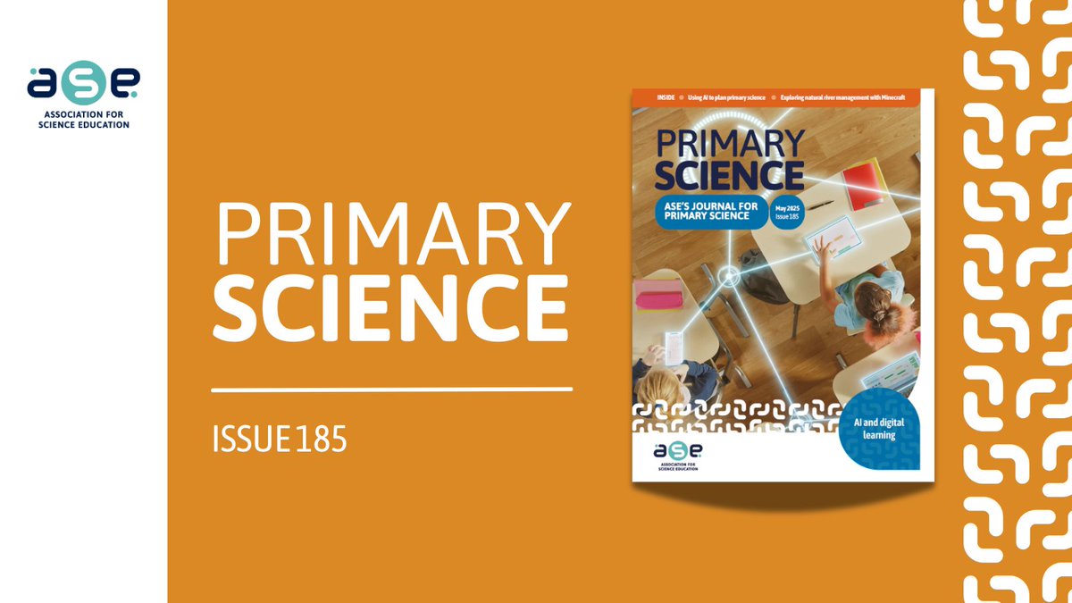 🚀 The latest Primary Science issue is here!

This edition dives into AI &amp; digital learning—exploring how artificial intelligence and computing can support primary science education. 🧠💻🔬

👉 ow.ly/6Pkb50VVtUj

#PrimaryScience #AIinEducation #DigitalLearning #ScienceEd