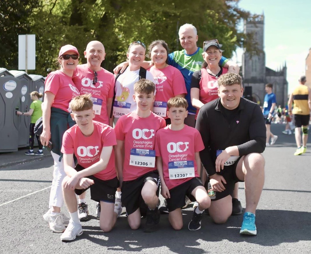 Oesophageal Cancer Fund (@oesophagealcf) on Twitter photo Huge thanks to Denis, his sister Siobhan and their families who took on the <a href="/RGreatLimRun/">RegeneronLimerickRun</a> last weekend whilst raising €835 for <a href="/OesophagealCF/">Oesophageal Cancer Fund</a> - amazing support.
Donate : eventmaster.ie/fundraising/pa…
#oesophagealcancer #barrettsoesophagus #fightingcancer #community Huge thanks to Denis, his sister Siobhan and their families who took on the <a href="/RGreatLimRun/">RegeneronLimerickRun</a> last weekend whilst raising €835 for <a href="/OesophagealCF/">Oesophageal Cancer Fund</a> - amazing support.
Donate : eventmaster.ie/fundraising/pa…
#oesophagealcancer #barrettsoesophagus #fightingcancer #community