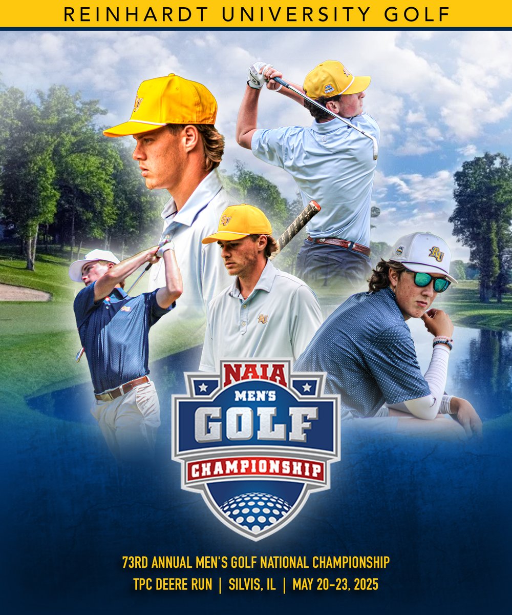 RU Men's Golf starts their NAIA National Golf Championship Tournament today in Silvis, Illinois!

The team can be followed over the tournament at:
scoreboard.clippd.com/tournaments/23…