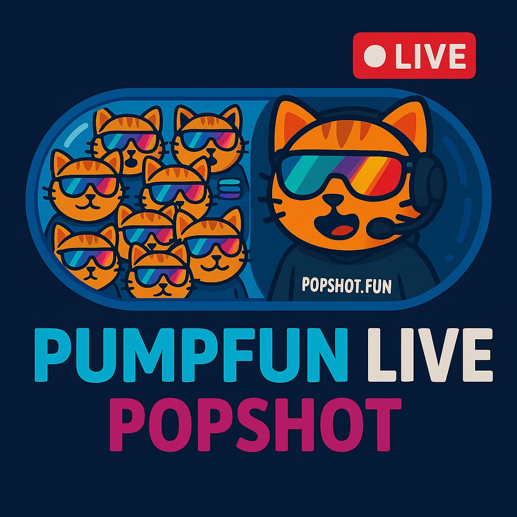 popshotsol's tweet photo. GM degens and live stream enjoyers!
@solana & @pumpdotfun stats, and more goodies can be found on #popshot. Stop by and say hi ๐
https://t.co/dF22C8Rv6n https://t.co/HhJdqJEqYS