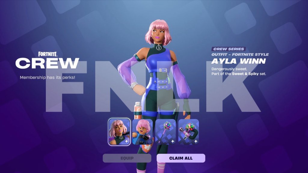 FortniteFNLK's tweet photo. FORTNITE ITEM SHOP RELEASE DATES!

- Mandalorian Warrior Skin: May 22
- Ayla Winn Crew Pack: May 31 
- C-3PO Skin: May?
- Old Star Wars Skins: May?
————————————————
NO RELEASE DATES BUT IS 100% COMING SOON! 

- Madison Beer 15 Minutes Emote
- Madison Beer Locker Bundle
- Clone Trooper Pack
- Boba Fett
- Fennec Shand & Krrsantan
- IG-11
- Moff Gideon
- Edward Scissorhands
- Lara Croft 2000s 
- Ghost Rider
- Iron Man
- Ferrari Skins 
- Anime Legends 
- Zorii Bliss & Finn
- Boba Fett, Fennec Shand & Krrsantan
- Moff Gideon 
- Edward Scissorhands 
- FNCS The Axe Of Champions Pickaxe 
- Superman DCU
- Ash Williams
- T-800 & Sarah Connor
- Adventure Time 
- Clone Trooper Pack
- Futurama
- Serpentbreaker Charlotte
- Everyday Magic Bundle
- Reina Bundle
- King Of The Hill 
- Devil May Cry 
- One Piece
- Futurama 
- Solo Leveling 
- Yakuza
- Fast & Furious 
- Demon Slayer 
- James Bond 
- Pixar's Cars 
- Three Strikes Bundle 
- Stormlight Bundle 
- Hopper Bundle 
- Immortal Sands Bundle 
- Volcanic Assassin Bundle
- First Fighers Bundle 
- Robo Rebels Bundle 
- Fatal Fielders Bundle 
- Returning Renegades Bundle

USE CODE ‘FNLK’ #ad
