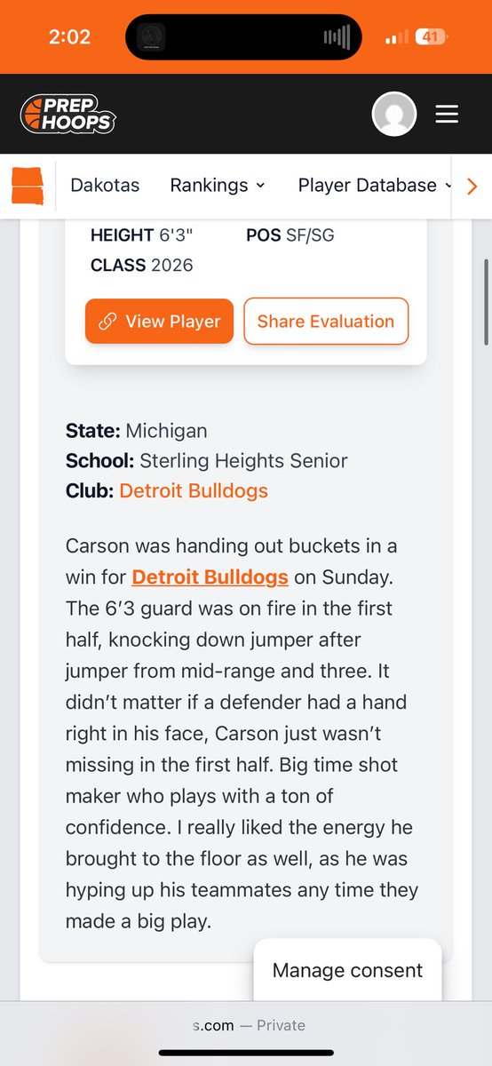 Carson Otto (@carsonottoo) on Twitter photo Thank you Max Wagner for the write up! I like performing well but like it even more when my teammates perform well, Iβm looking forward to our next tournament
<a href="/BulldogsDetroit/">Detroit Bulldogs</a> <a href="/HankampScott/">Scott Hankamp</a>
<a href="/PHCircuit/">Prep Hoops Circuit π</a> Thank you Max Wagner for the write up! I like performing well but like it even more when my teammates perform well, Iβm looking forward to our next tournament
<a href="/BulldogsDetroit/">Detroit Bulldogs</a> <a href="/HankampScott/">Scott Hankamp</a>
<a href="/PHCircuit/">Prep Hoops Circuit π</a>
